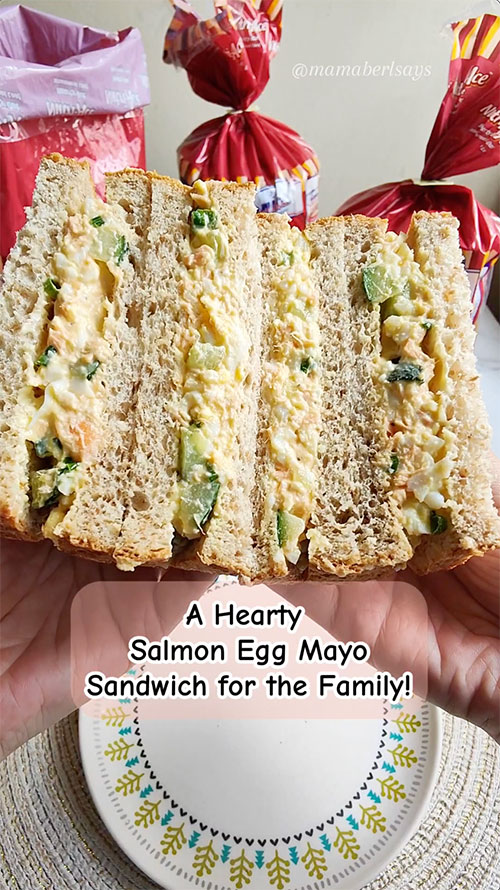 Recipe 5 Salmon Egg Mayo Sandwich